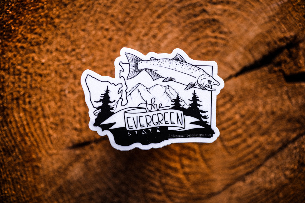 The Evergreen State — STICKER